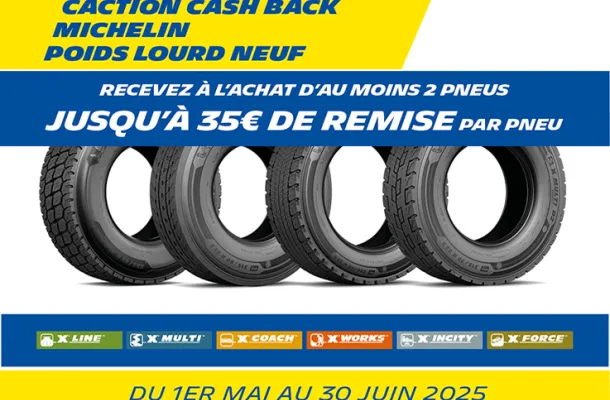 action cashback Michelin|Forrez