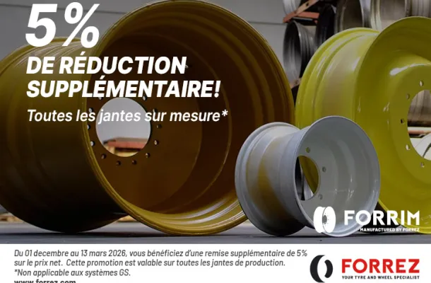 actie jantes Forrez|Forrez