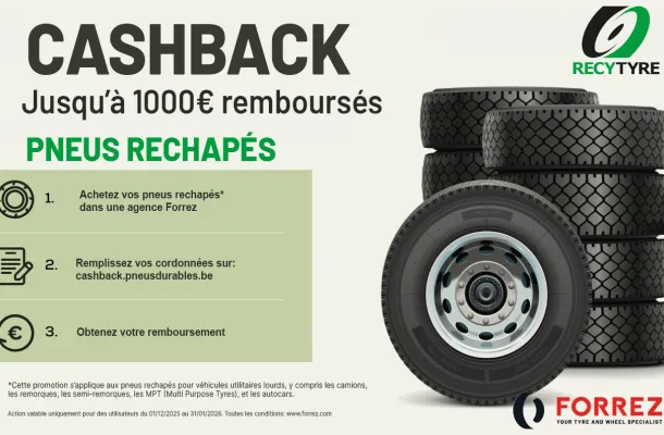 action cashback recytyre|Forrez