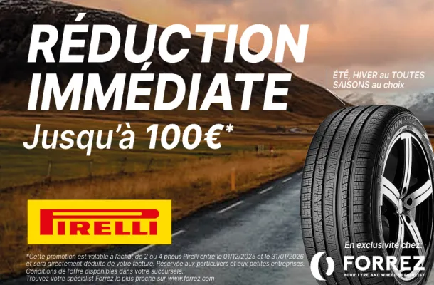Action Pirelli|réduction imméditate