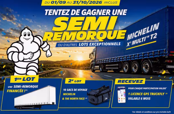 gagner une semi remorque avec Michelin|Forrez