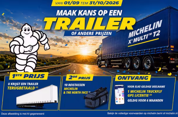 Win een trailer - Michelin actie|Forrez